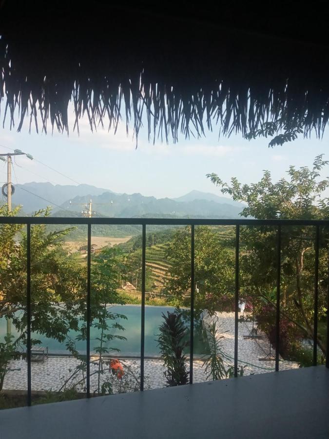 Puluong Bamboo Villa Huong Ba Thuoc Habitación foto